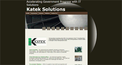 Desktop Screenshot of kateksolutions.com